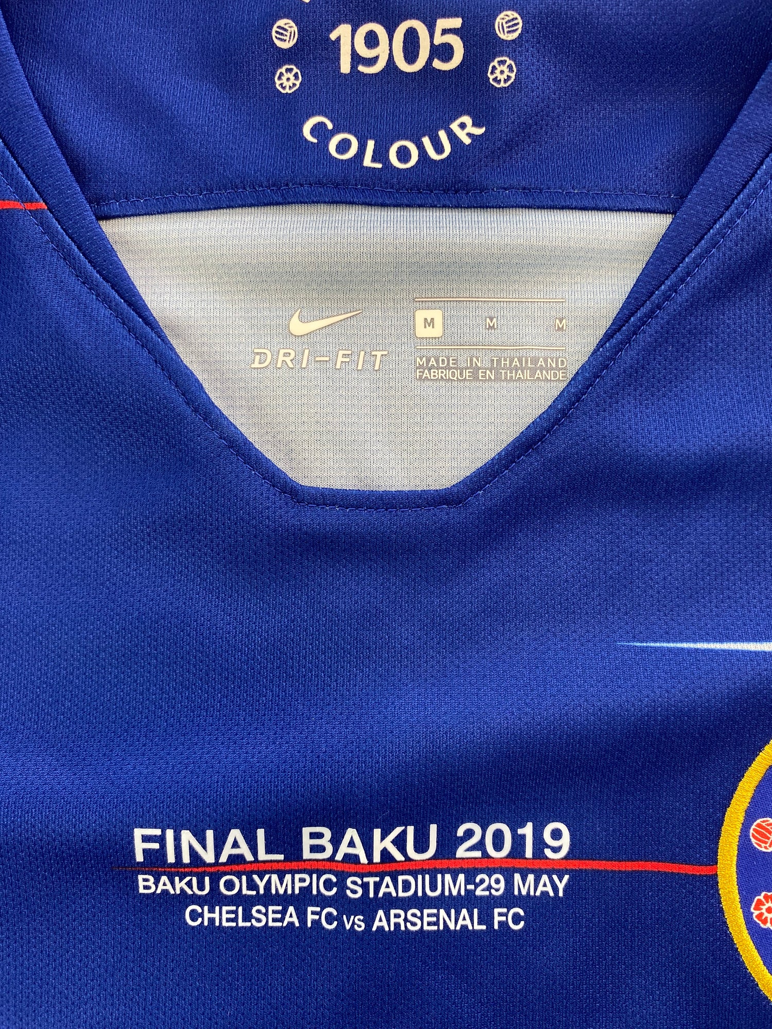 Eden Hazard Chelsea 18/19 FINAL PRINT - M