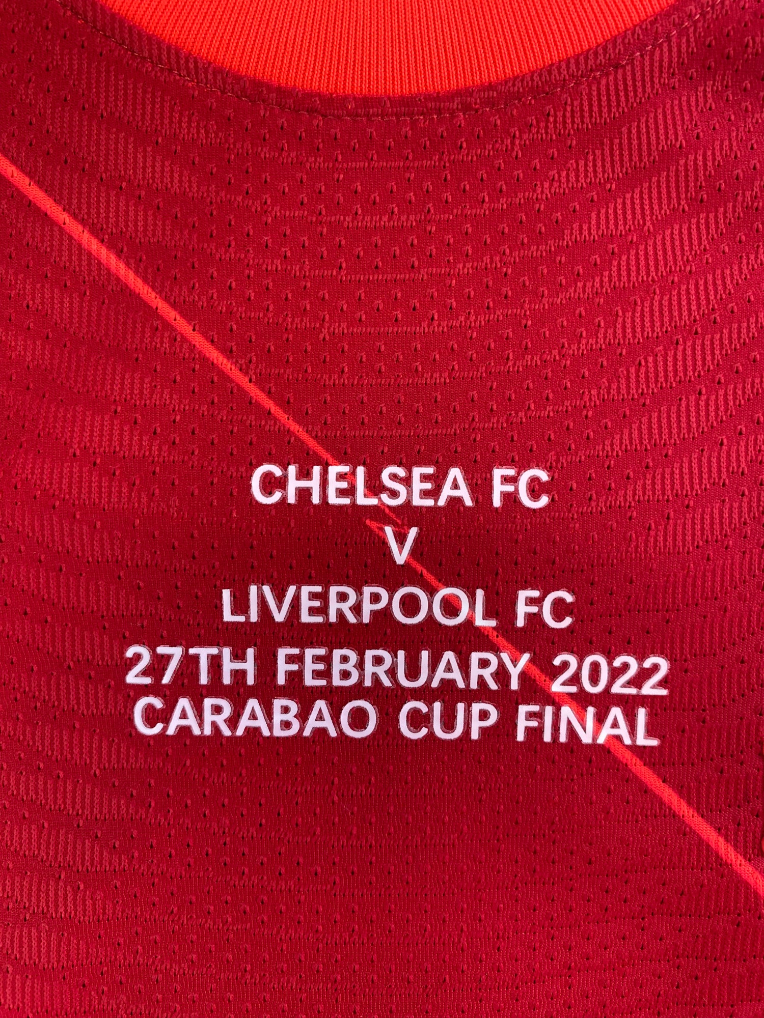 Virgil van Dijk Liverpool 21/22 Player Issue FINALPRINT - S