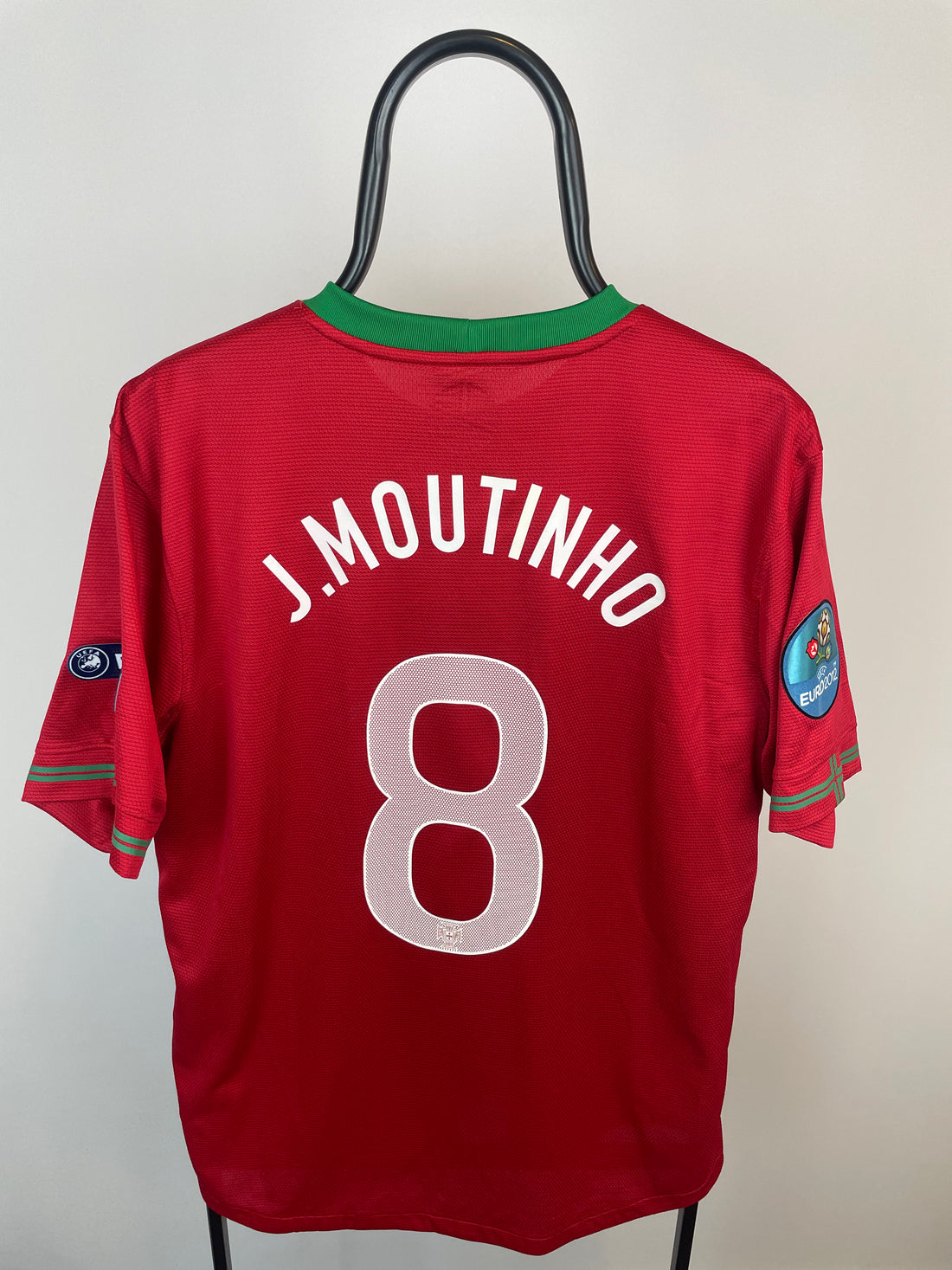 Joao Mouthinho Portugal 12/14 hjemmebanetrøje KAMPDETALJER - L