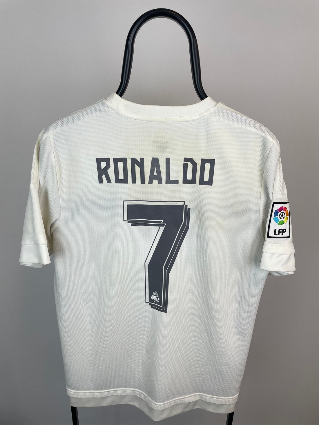 Cristiano Ronaldo Real Madrid 15/16 hjemmebanetrøje - L