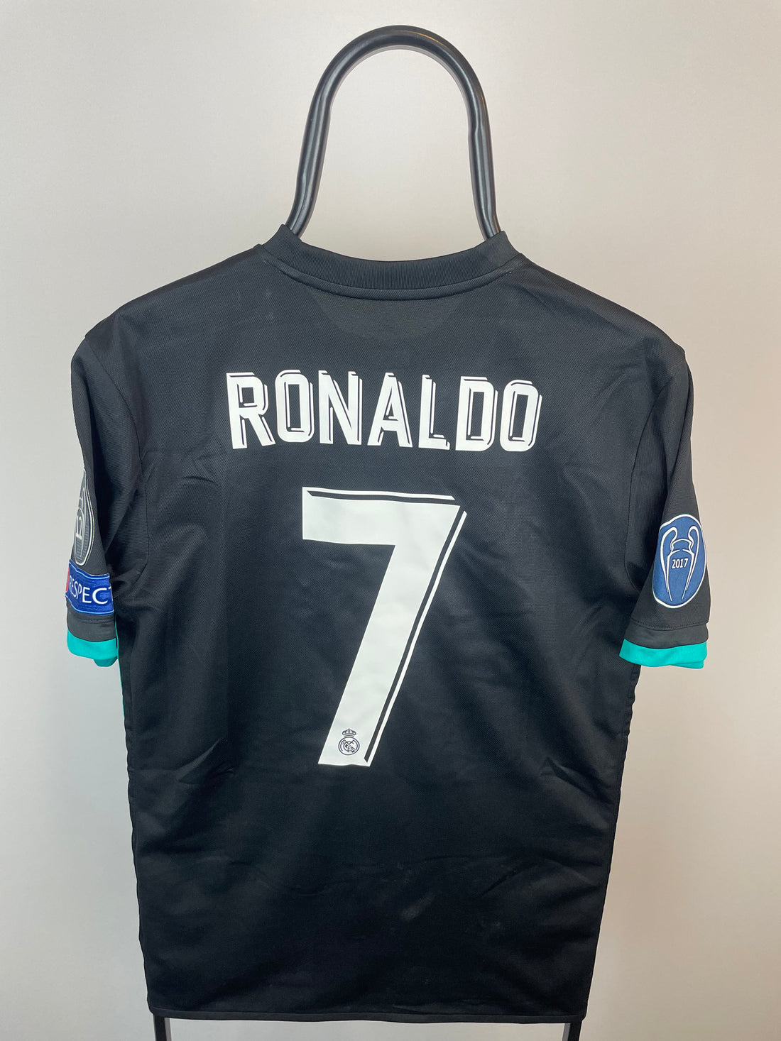 Cristiano Ronaldo Real Madrid 17/18 udebanetrøje - M