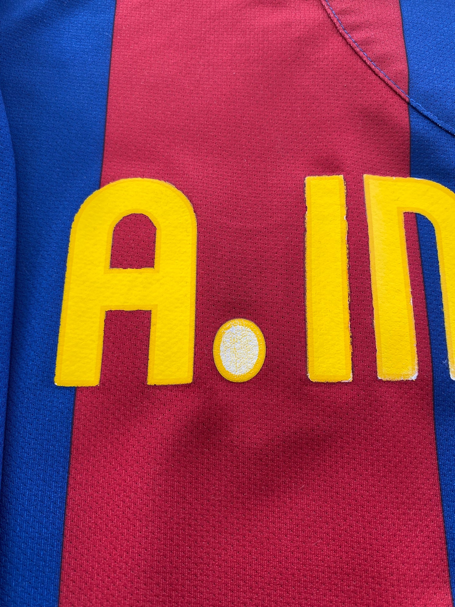 Andres Iniesta FC Barcelona 10/11 - L