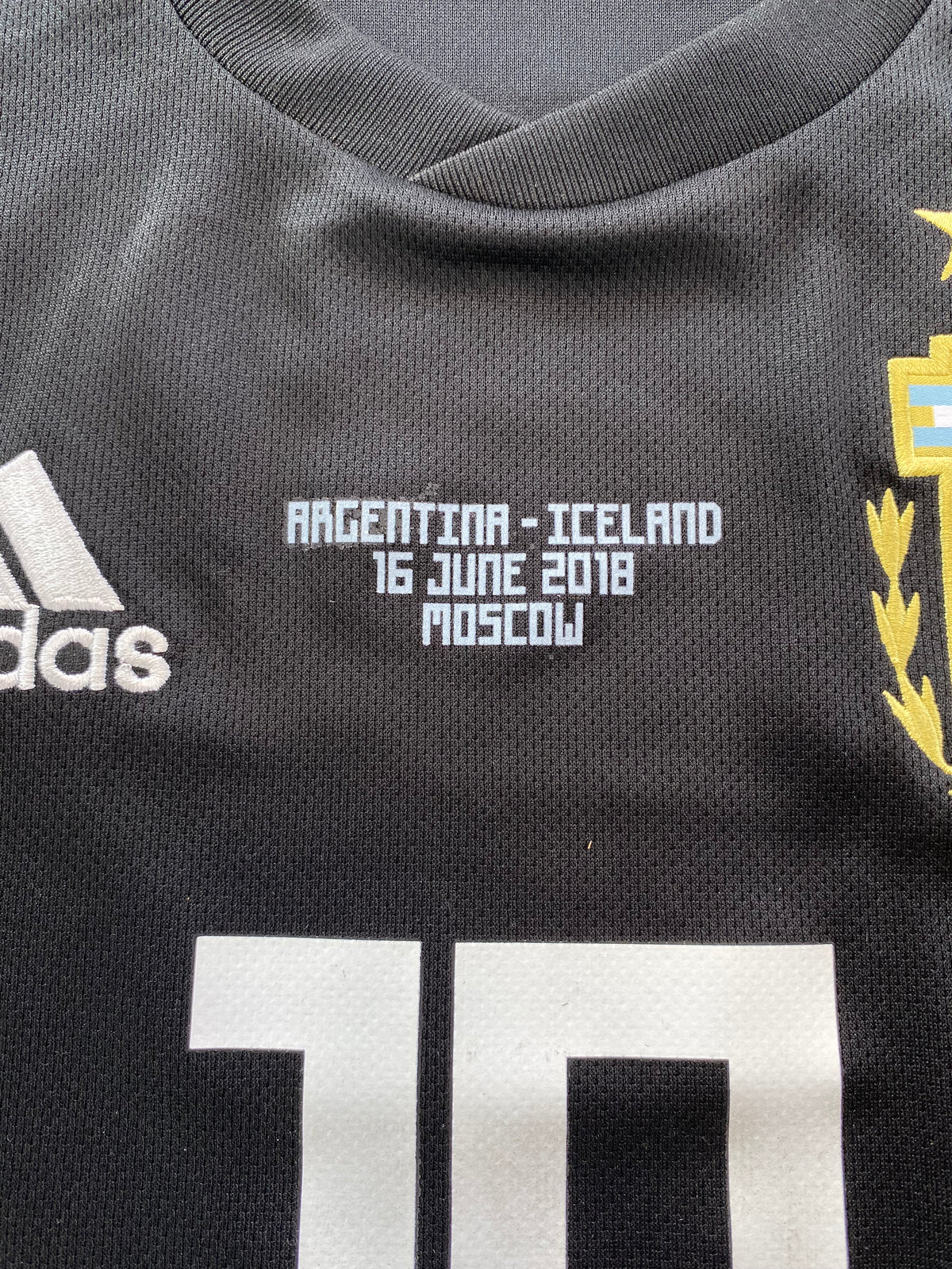 Lionel Messi Argentina 18/19 Matchdetails - S