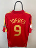 Fernando Torres Spanien 08/10 hjemmebanetrøje - L