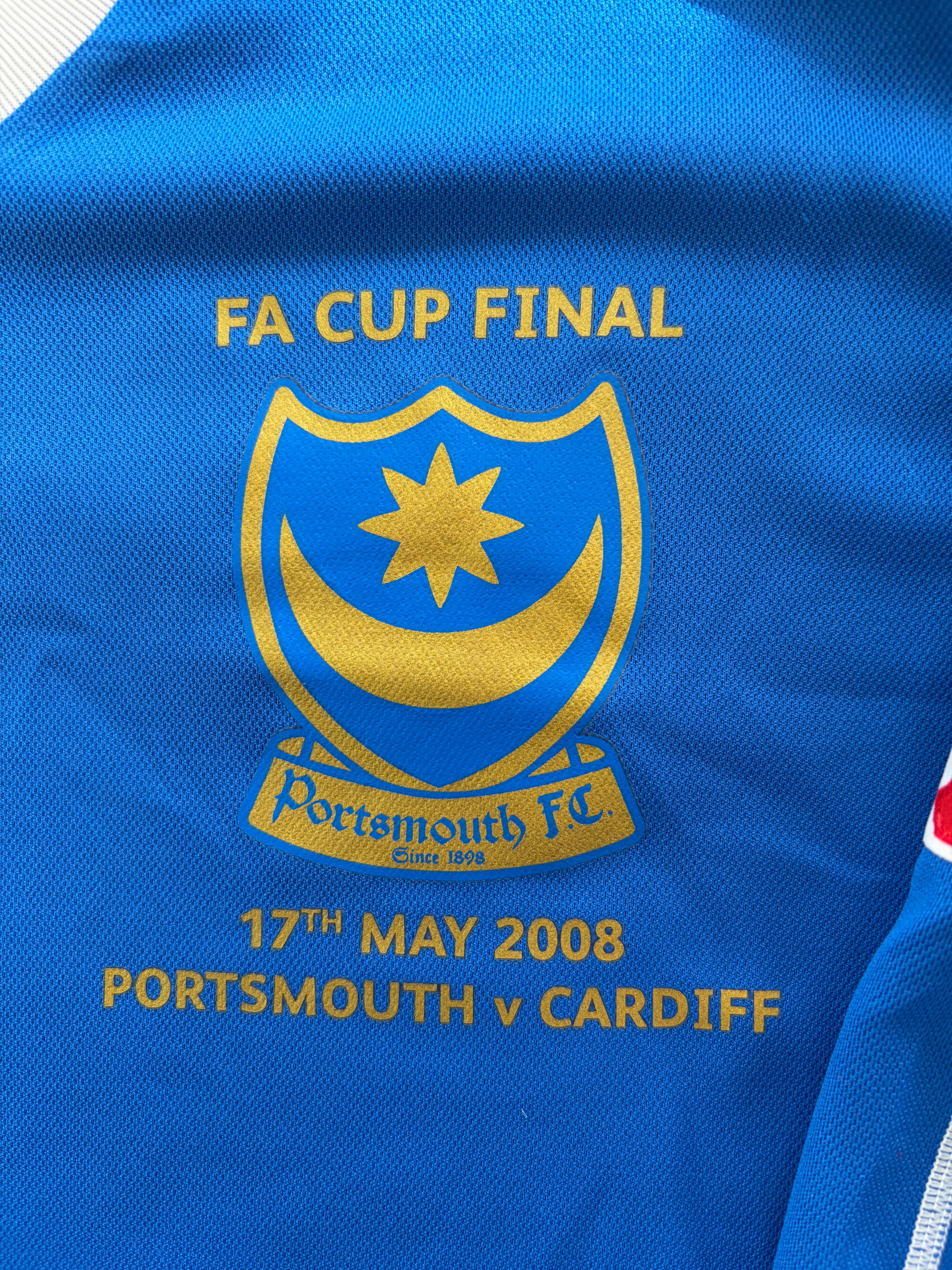 Milan Baros Portsmouth 07/08 - XL
