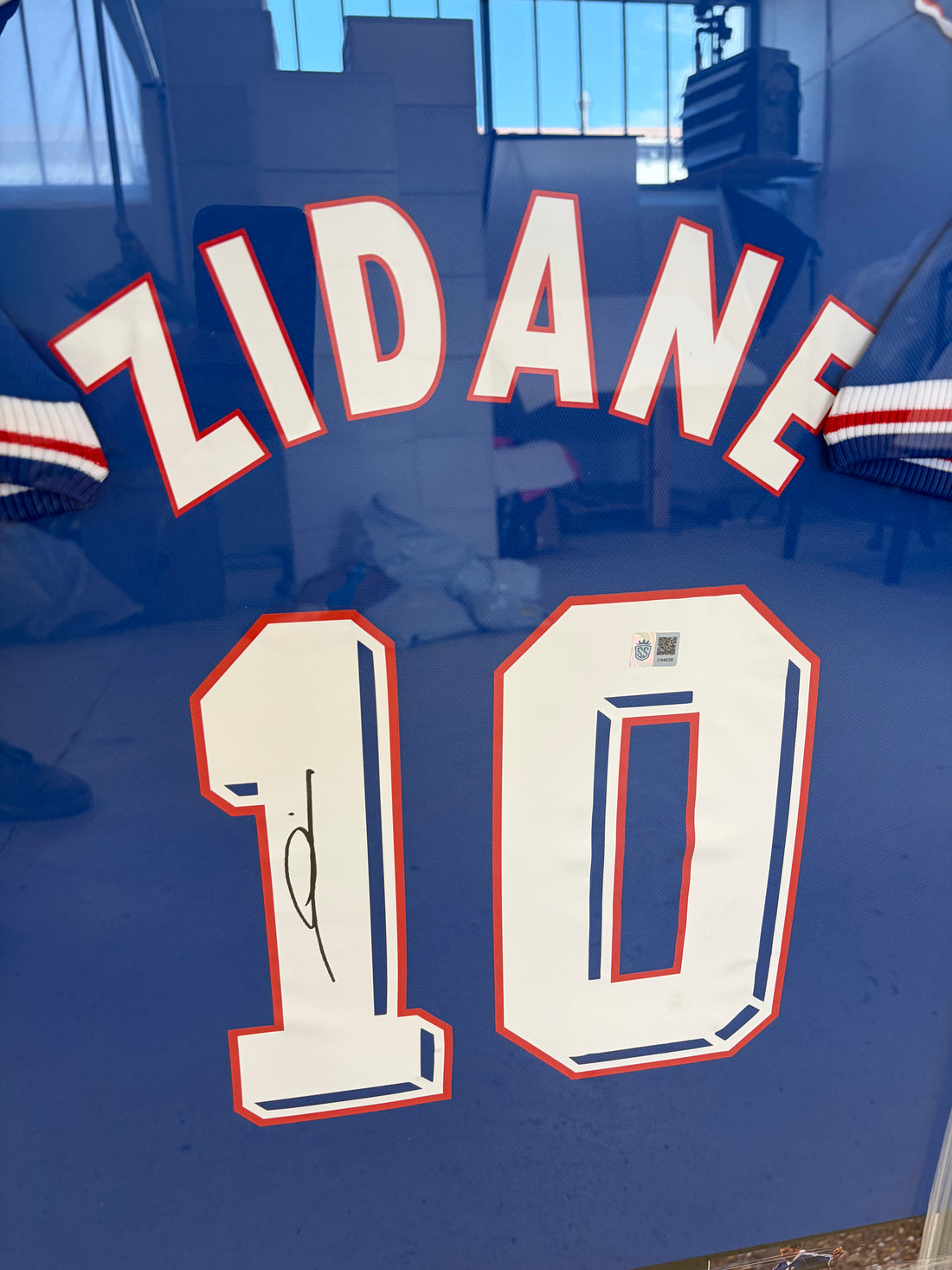 Zinedine Zidane Frankrig 98/99 SIGNED