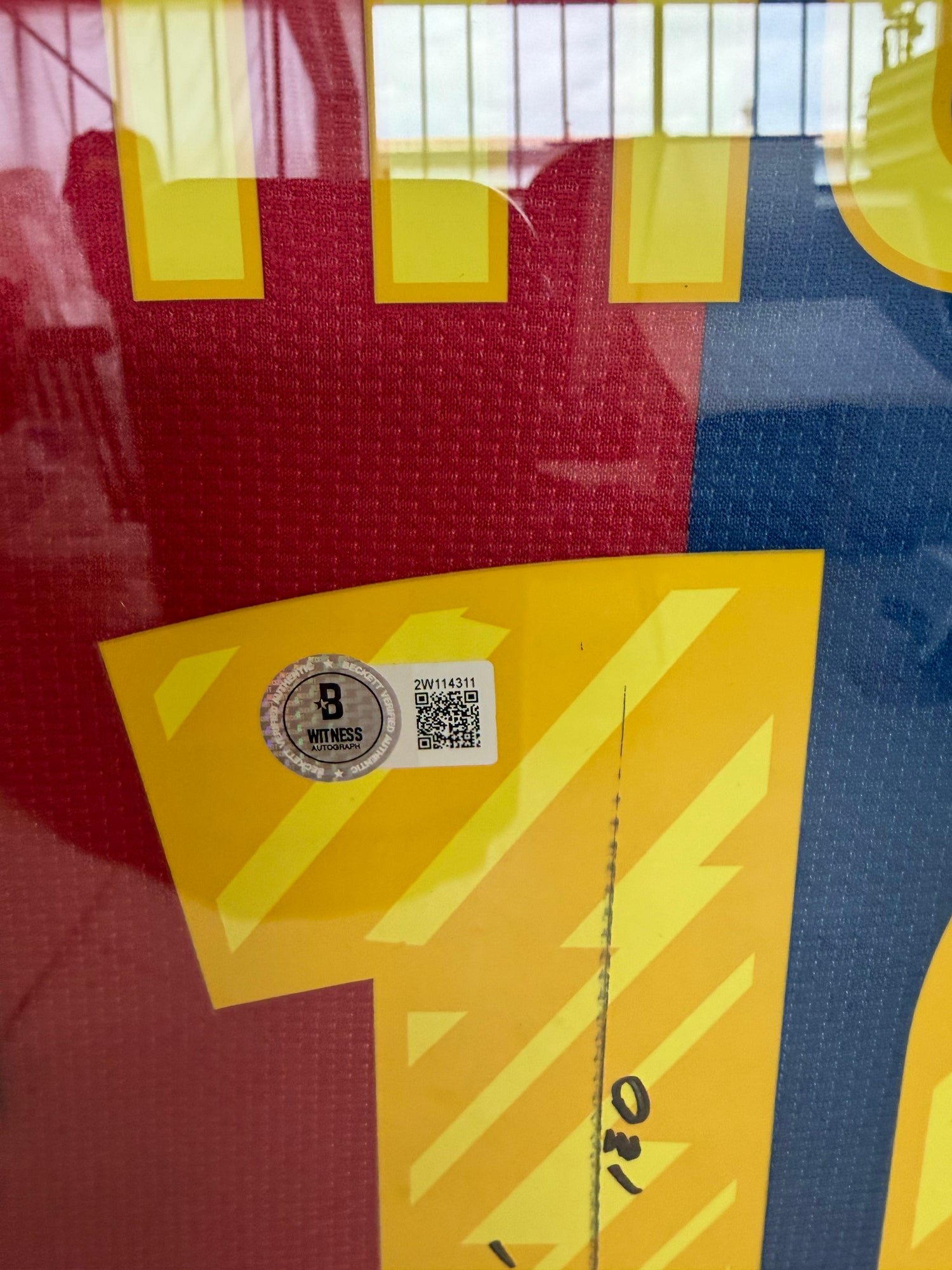 Lionel Messi Barcelona 10/11 SIGNED