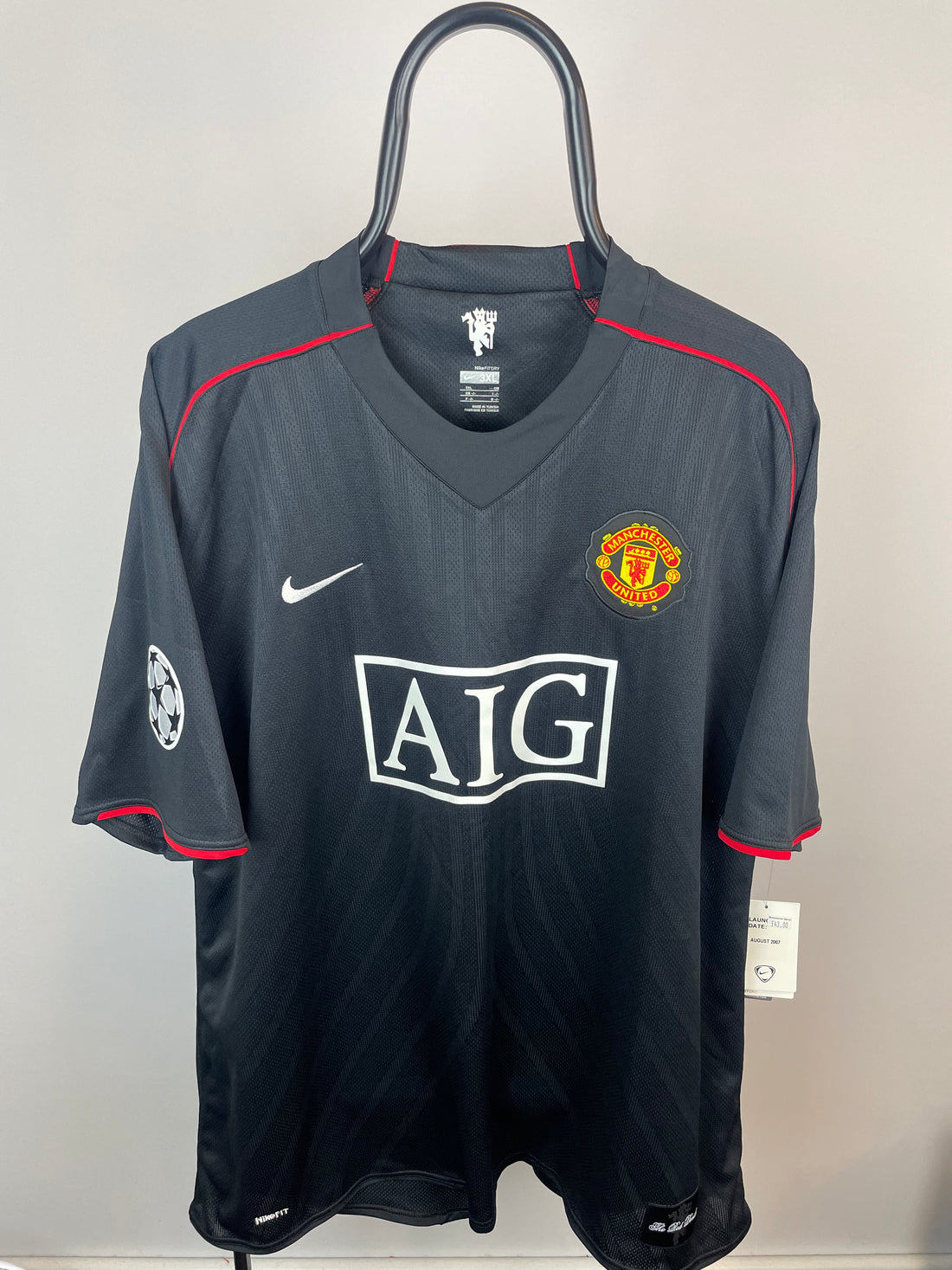 Cristiano Ronaldo Manchester United 07/08 udebanetrøje - XXXL