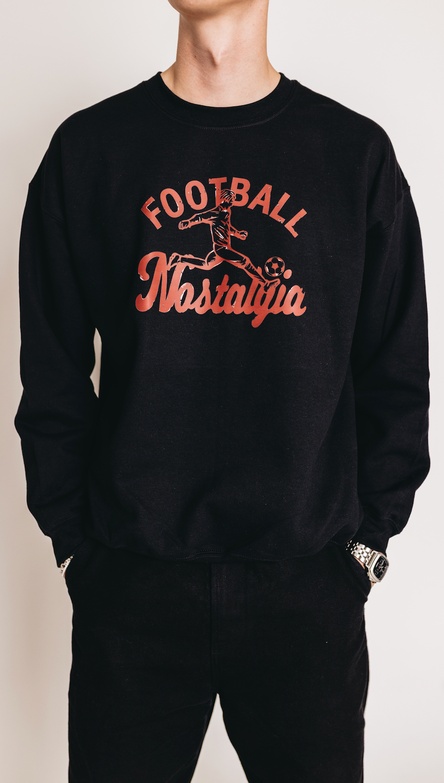Football Nostalgia Heavy Sweatshirt