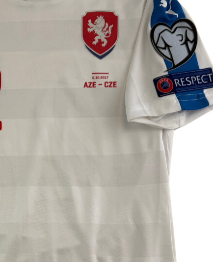 Filip Novák Tjekkiet 17/18 Matchissue